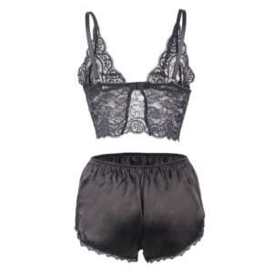 Subblime Sets-953928 Camicia in Seta e Pizzo con Mutandine · Lingerie sexy donna (immagine 10)