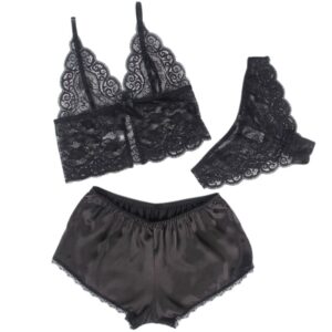 Subblime Sets-953928 Camicia in Seta e Pizzo con Mutandine · Lingerie sexy donna (immagine 4)