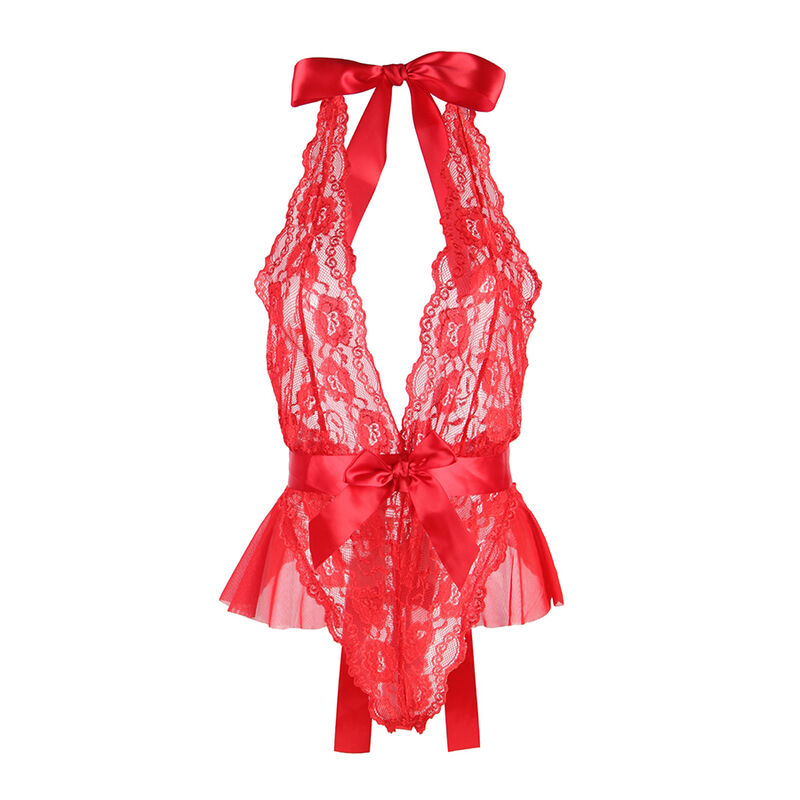 Subblime Bodies-953973 Sexy Body con Volane e Cinturino, Rosso S/M 9 Subblime Bodies-953973 Sexy Body con Volane e Cinturino, Rosso S/M · Lingerie sexy donna (imaginea 9)