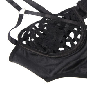 Subblime Bodystockings-954055 Corpo sexy in pizzo, Nero, S/M 15 Subblime Bodystockings-954055 Corpo sexy in pizzo, Nero, S/M · Lingerie sexy donna (imaginea 5)