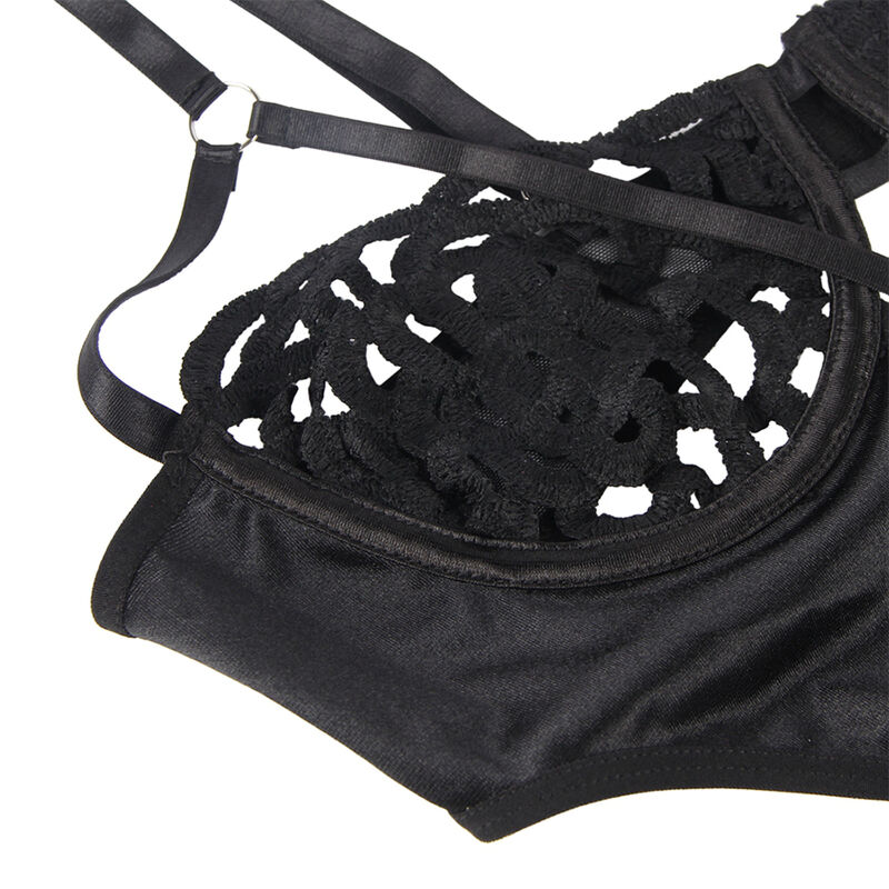 Subblime Bodystockings-954055 Corpo sexy in pizzo, Nero, S/M 5 Subblime Bodystockings-954055 Corpo sexy in pizzo, Nero, S/M · Lingerie sexy donna (imaginea 5)