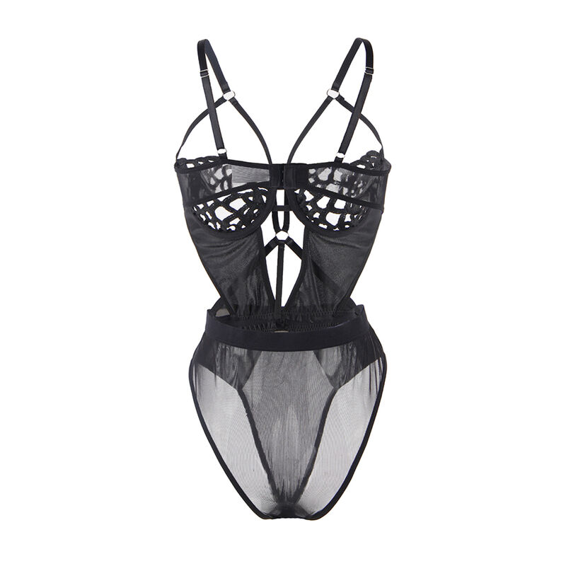 Subblime Bodystockings-954055 Corpo sexy in pizzo, Nero, S/M 3 Subblime Bodystockings-954055 Corpo sexy in pizzo, Nero, S/M · Lingerie sexy donna (imaginea 3)