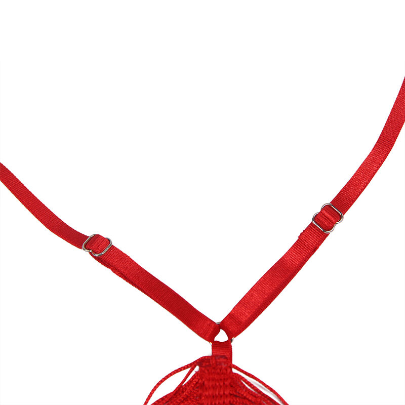 Subblime Sets-954246 Abito Strappy + Tanga Rosso S/M · Lingerie sexy donna (immagine 7)