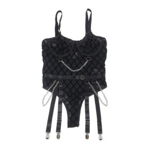 Subblime Bodies-954260 Corpo con Catene + Cintura a Giarrettiera Nero 18 Subblime Bodies-954260 Corpo con Catene + Cintura a Giarrettiera Nero · Lingerie sexy donna (imaginea 8)