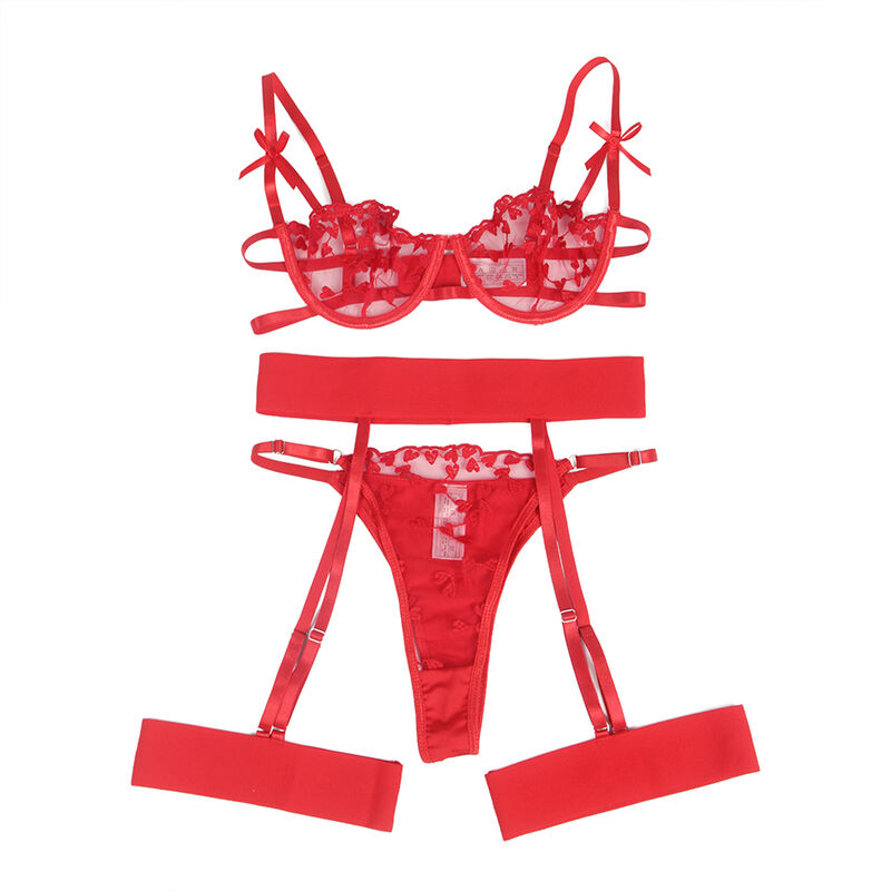 Subblime Sets-954338 Reggiseno, Mutandine e giarrettiera con stampa 10 Subblime Sets-954338 Reggiseno, Mutandine e giarrettiera con stampa · Lingerie sexy donna (imaginea 10)