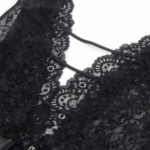 Subblime Bodystockings-954390 Corpo sexy con giarrettiera Nero L/XL · Lingerie sexy donna (imaginea 7)