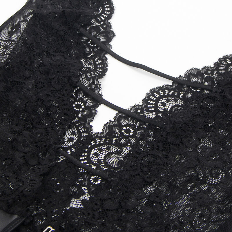 Subblime Bodystockings-954390 Corpo sexy con giarrettiera Nero L/XL · Lingerie sexy donna (imaginea 7)
