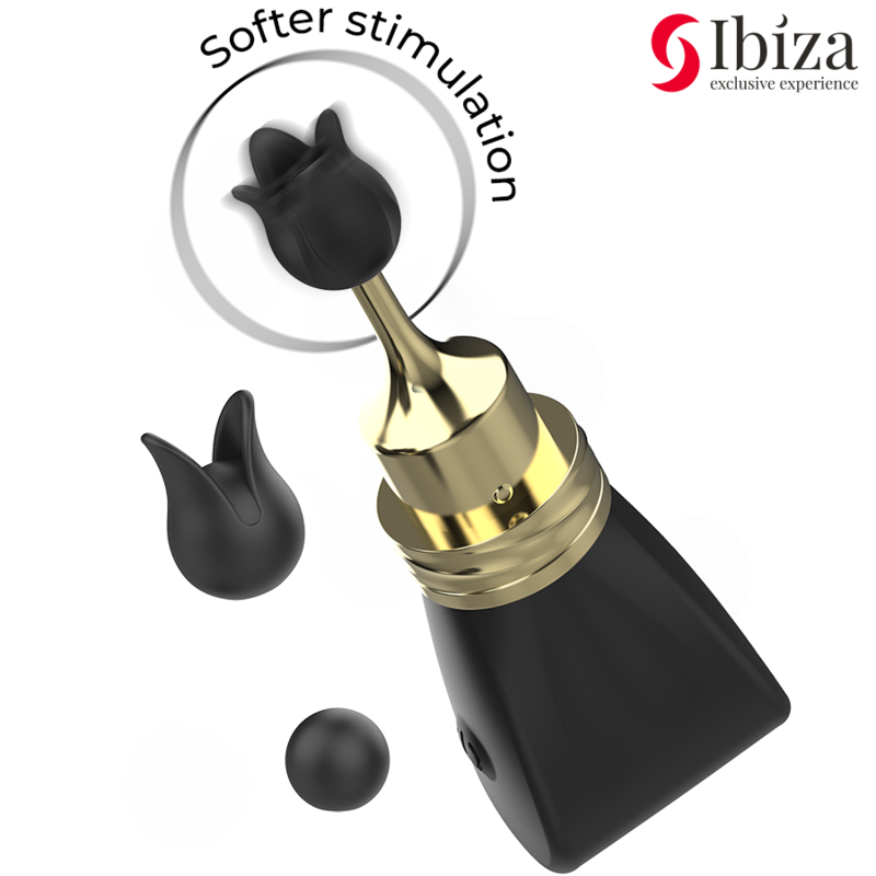 Ibiza Technology-Stimolatore Clitorideo Die, 3 Teste-Silicone 2 Ibiza Technology-Stimolatore Clitorideo Die, 3 Teste-Silicone · Vibratori (imaginea 2)