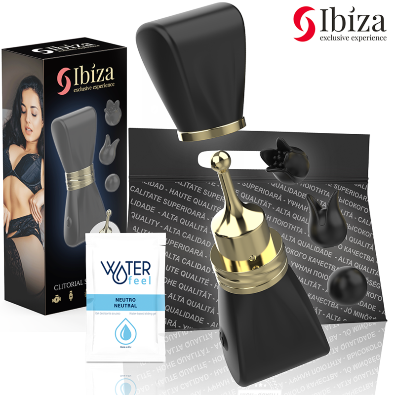 Ibiza Technology-Stimolatore Clitorideo Die, 3 Teste-Silicone 1 Ibiza Technology-Stimolatore Clitorideo Die, 3 Teste-Silicone · Vibratori