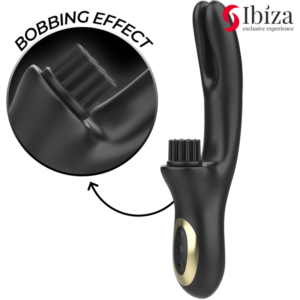 Ibiza Technology-Vibratore coniglio hi-tech con spazzola multicellulare · Vibratori (imaginea 4)