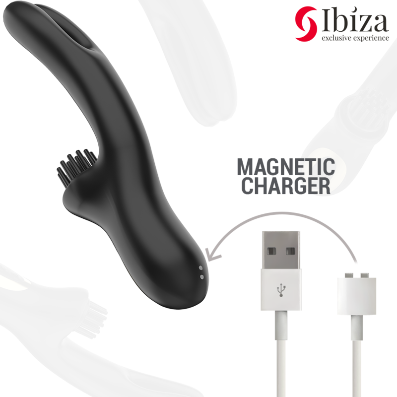 Ibiza Technology-Vibratore coniglio hi-tech con spazzola multicellulare · Vibratori (imaginea 5)