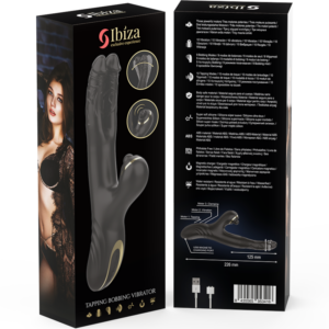 Ibiza-Two Dragons Doppio Vibratore Nero-Silicone 12 Ibiza-Two Dragons Doppio Vibratore Nero-Silicone — IBIZA TECHNOLOGY · Vibratori (imaginea 6)