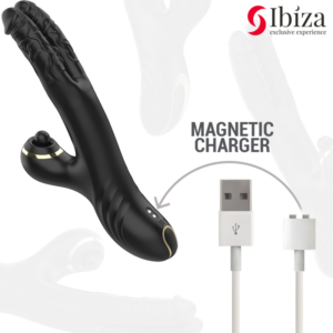 Ibiza-Two Dragons Doppio Vibratore Nero-Silicone 11 Ibiza-Two Dragons Doppio Vibratore Nero-Silicone — IBIZA TECHNOLOGY · Vibratori (imaginea 5)
