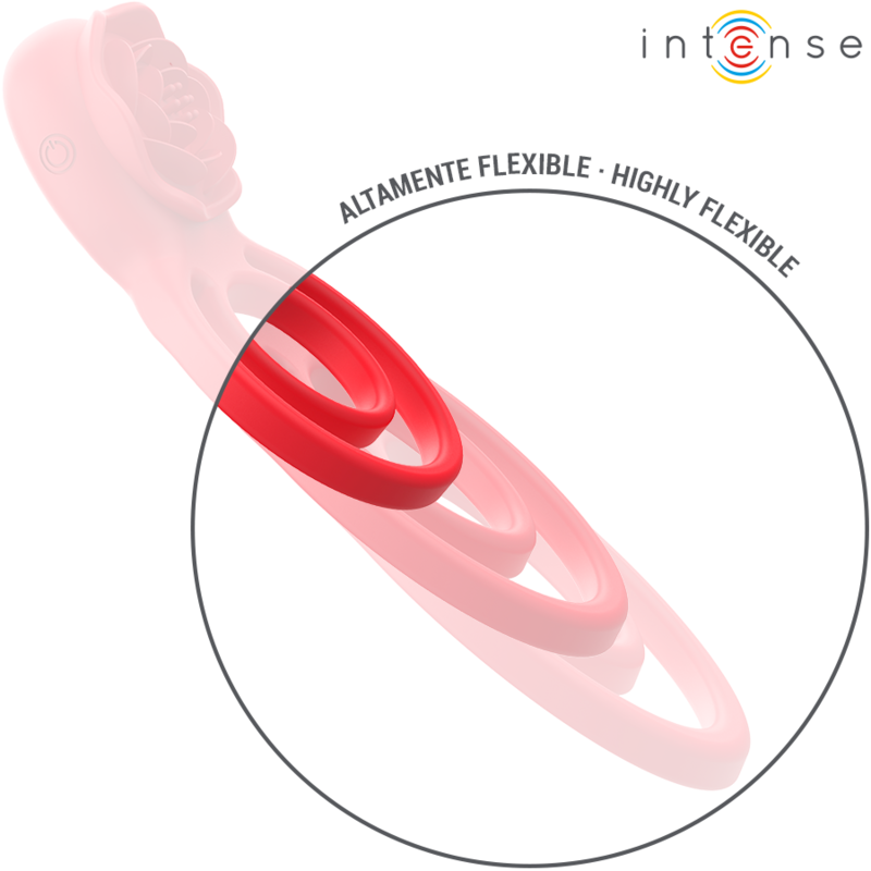 Intense Remote Control-Gail Stimolatore Forma Rosa 10 · Vibratori (immagine 4)