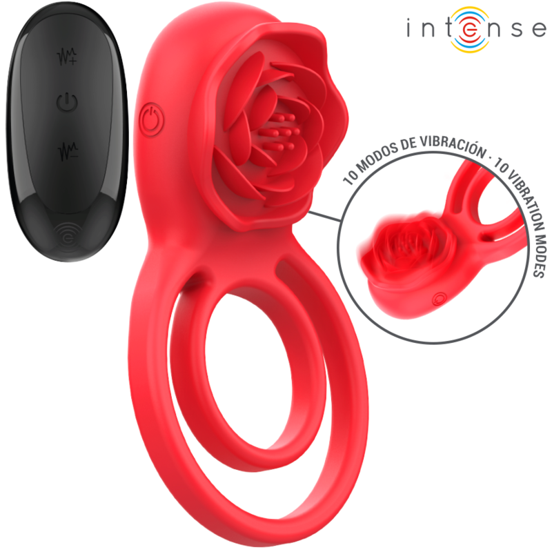Intense Remote Control-Gail Stimolatore Forma Rosa 10