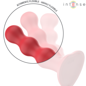 Intense Remote Control-Cody Vibratore Rosso con coppa di aspirazione · Vibratori (imaginea 4)