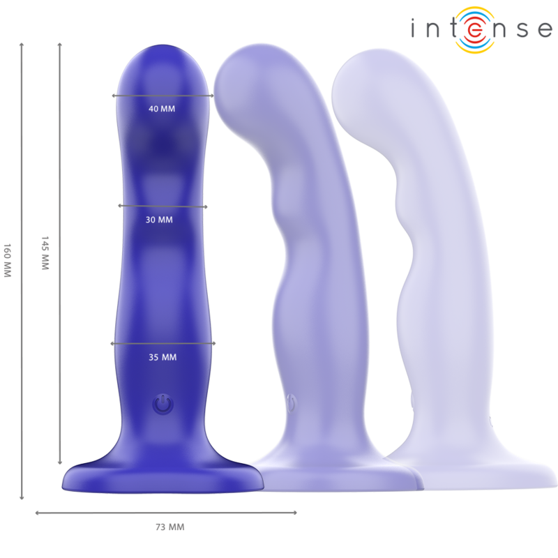 Intense Remote Control-Shorty Vibratore con Ventosa Blu 2 Intense Remote Control-Shorty Vibratore con Ventosa Blu · Vibratori (immagine 2)