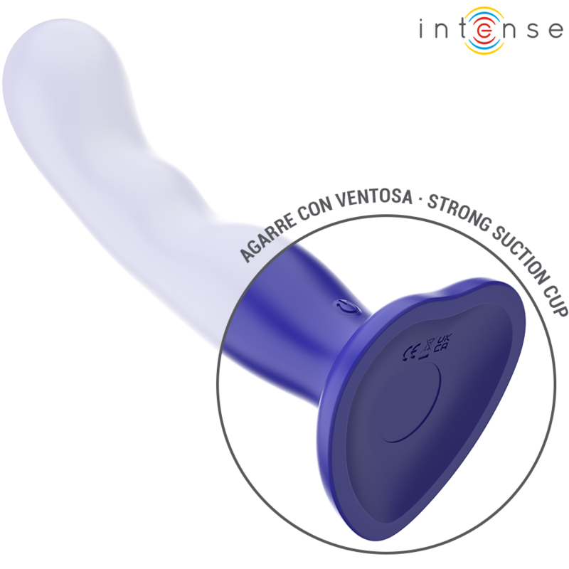 Intense Remote Control-Shorty Vibratore con Ventosa Blu · Vibratori (immagine 5)