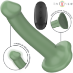 Intense Remote Control-Becca Vibratore con Ventosa, 10 Vibrazioni · Vibratori