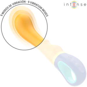 Intense High Tech-Shaggy Vibratore per Punto G Giallo-Silicone · Vibratori (immagine 4)