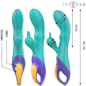 Intense High Tech-Fred Rabbit Vibratore Blu-Silicone · Vibratori (immagine 4)