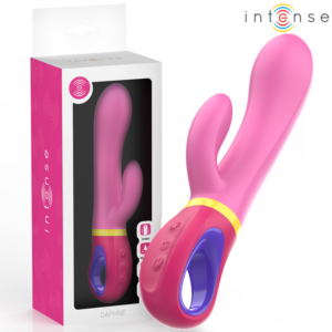 Intense High Tech-Daphne Rabbit Rosa Vibratore-Silicone, impermeabile · Vibratori