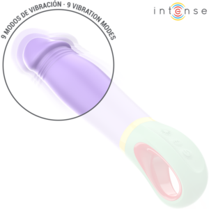 Intense High Tech-Velma Vibrator Classic Viola-Silicone, impermeabile 9 Intense High Tech-Velma Vibrator Classic Viola-Silicone, impermeabile · Vibratori (imaginea 3)