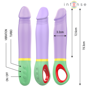 Intense High Tech-Velma Vibrator Classic Viola-Silicone, impermeabile 12 Intense High Tech-Velma Vibrator Classic Viola-Silicone, impermeabile · Vibratori (imaginea 6)