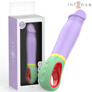 Intense High Tech-Velma Vibrator Classic Viola-Silicone, impermeabile