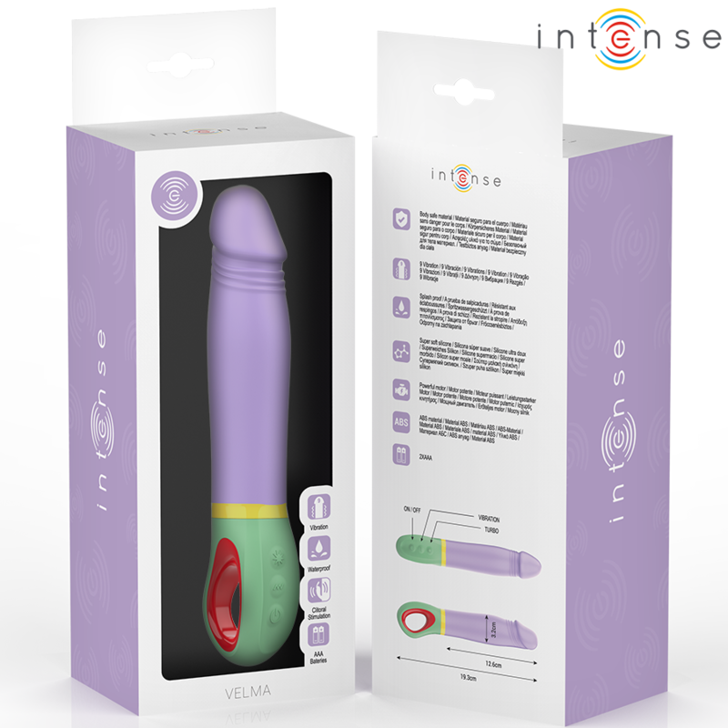 Intense High Tech-Velma Vibrator Classic Viola-Silicone, impermeabile 2 Intense High Tech-Velma Vibrator Classic Viola-Silicone, impermeabile · Vibratori (imaginea 2)
