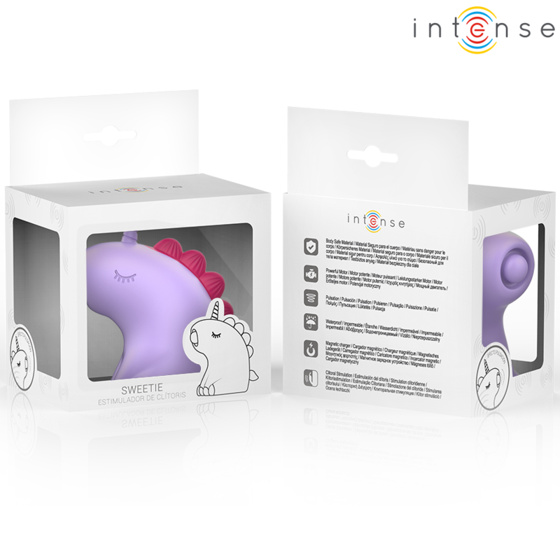Intense Fun Toys-Sweetie Stimolatore Tipo Lingua con Pulsazioni-Silicone · Vibratori (immagine 6)