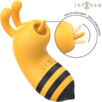 Intense Fun Toys-Maya Stimolatore con lingua rotante 360o-Silicone · Vibratori