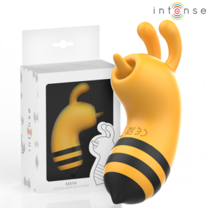 Intense Fun Toys-Maya Stimolatore con lingua rotante 360o-Silicone · Vibratori (imaginea 3)