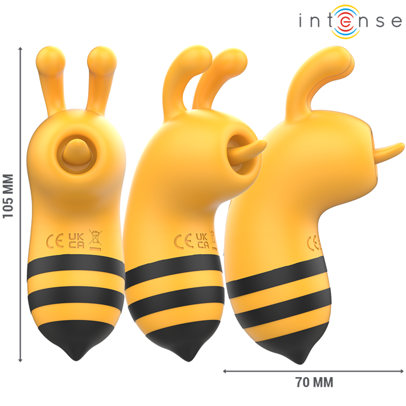 Intense Fun Toys-Maya Stimolatore con lingua rotante 360o-Silicone 2 Intense Fun Toys-Maya Stimolatore con lingua rotante 360o-Silicone · Vibratori (imaginea 2)