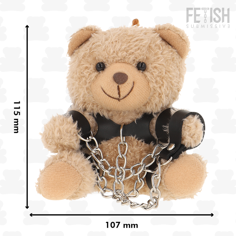 Fetish Submissive Rebel Toys-Yogi Teddy Bear Bdsm Modello 1-Pelle · BDSM & Bondage (immagine 4)