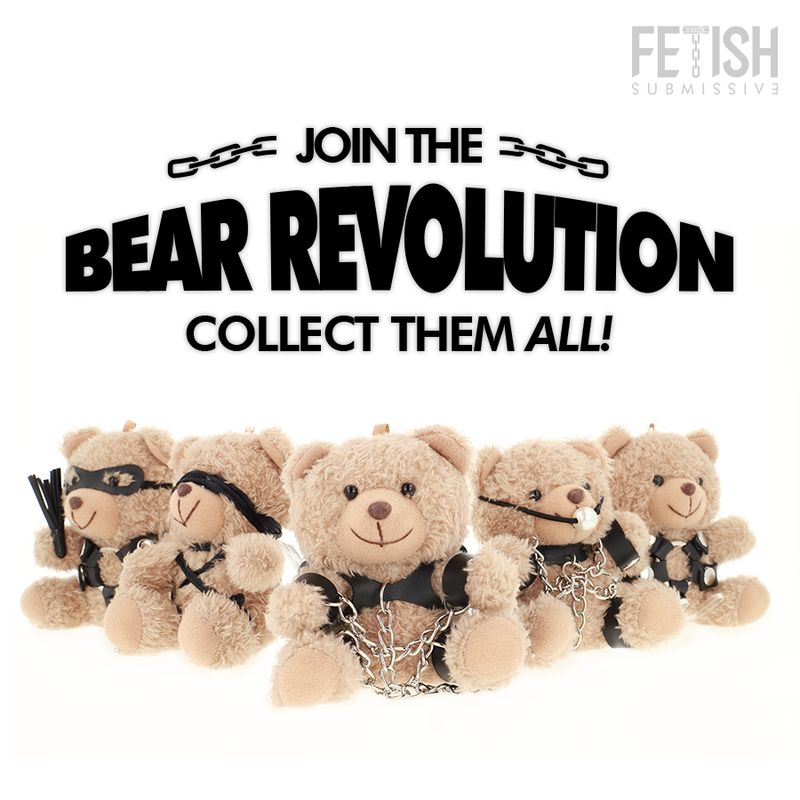 Fetish Submissive Rebel Toys-Yogi Teddy Bear Bdsm Modello 1-Pelle · BDSM & Bondage (immagine 7)