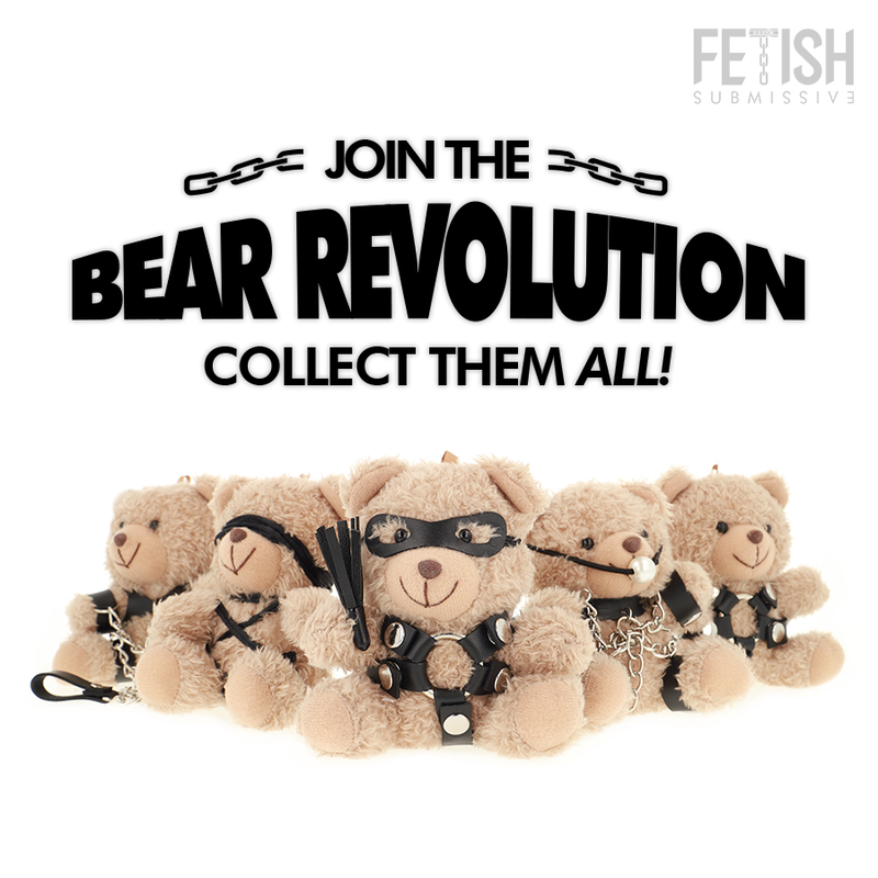 Fetish Submissive Rebel Toys-Ted Teddy Bear Bdsm Modello 2-Metal · BDSM & Bondage (imaginea 7)