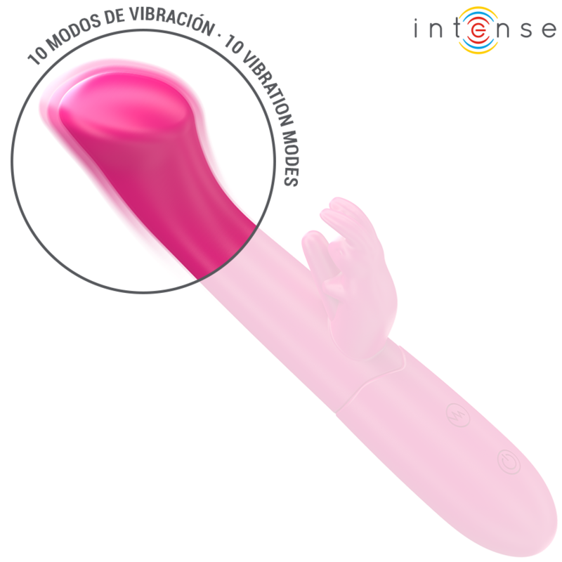 Intense-Julieta Rabbit Vibrator 18.6 cm, 10 Vibrazioni 3 Intense-Julieta Rabbit Vibrator 18.6 cm, 10 Vibrazioni · Vibratori (imaginea 3)