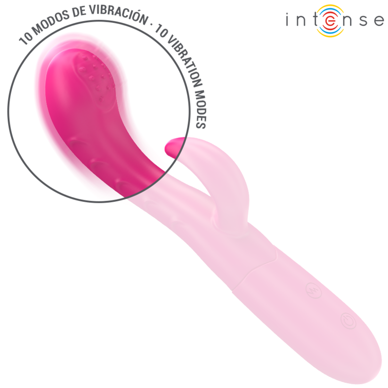 Intense-Amara Vibratore con Lingua Stimolante, 10 Vibrazioni · Vibratori (imaginea 5)