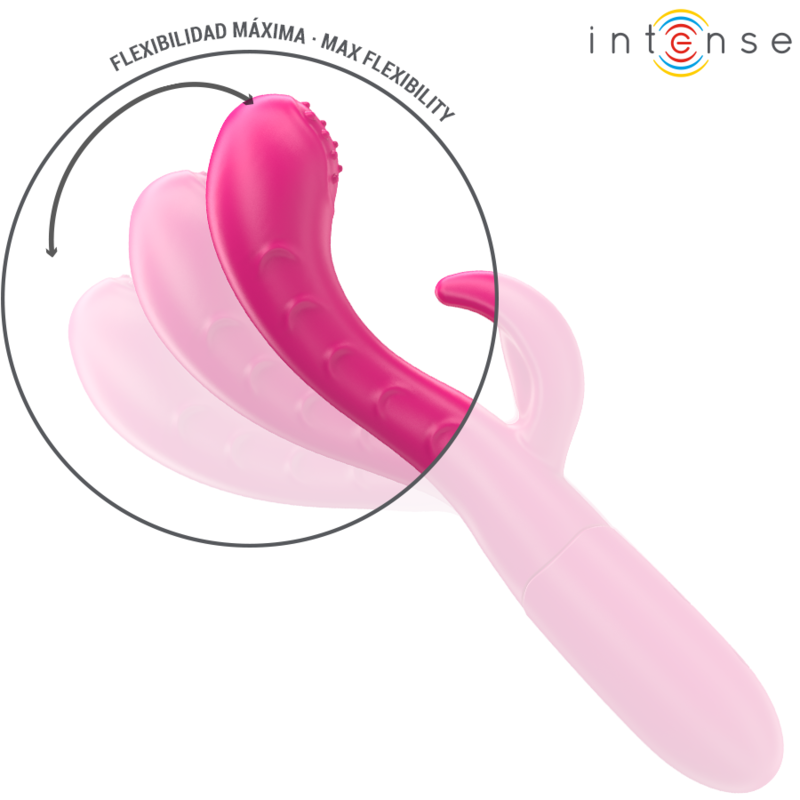 Intense-Amara Vibratore con Lingua Stimolante, 10 Vibrazioni · Vibratori (imaginea 6)