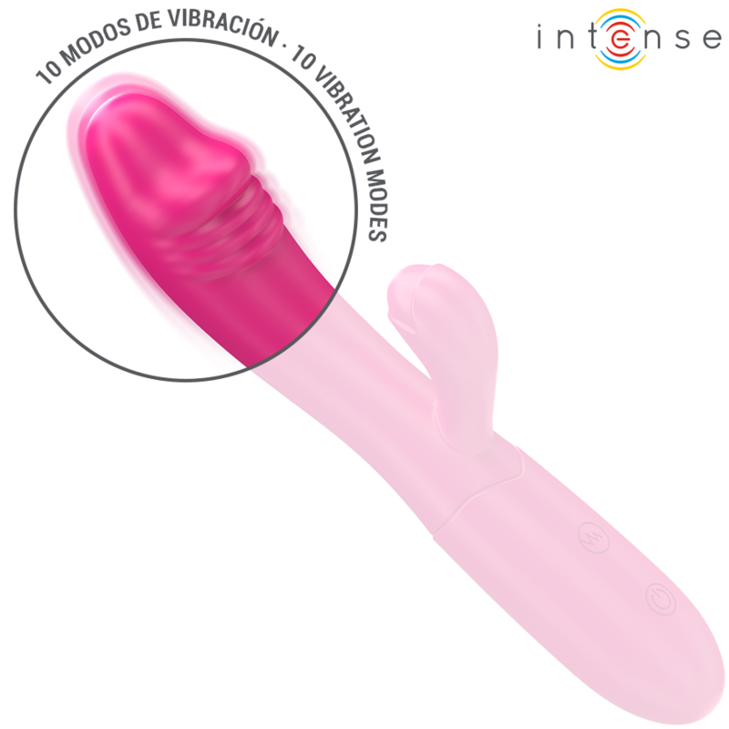 Intense Ivy Vibratore Flessibile 10 modalità Vibrazioni con Lingua · Vibratori (imaginea 4)