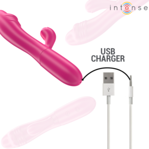Intense Ivy Vibratore Flessibile 10 modalità Vibrazioni con Lingua · Vibratori (imaginea 7)