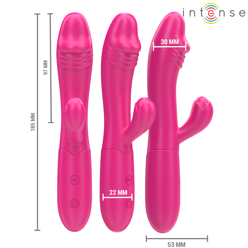 Intense Ivy Vibratore Flessibile 10 modalità Vibrazioni con Lingua 3 Intense Ivy Vibratore Flessibile 10 modalità Vibrazioni con Lingua · Vibratori (imaginea 3)