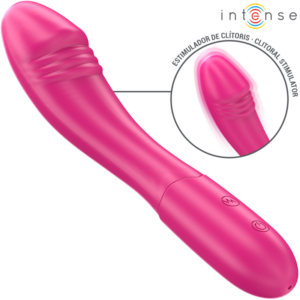 Intense-Belinda Vibratore 19 cm Flessibile 10 Vibrazioni Rosa-Silicone · Vibratori (immagine 6)