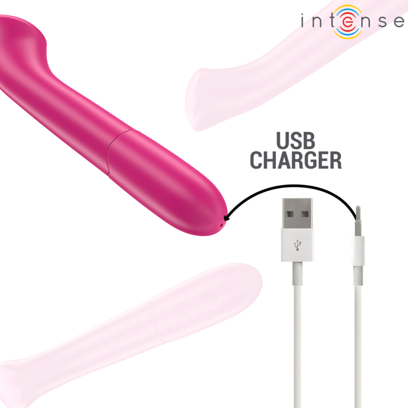 Intense High Tech-Paty Vibratore 19 cm Flessibile 10 Vibrazioni Modello · Vibratori (imaginea 4)