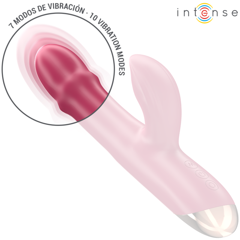 Intense-Vibratore multifunzione Chloe 3 in 1 Rosso Silicone 2 Intense-Vibratore multifunzione Chloe 3 in 1 Rosso Silicone · Vibratori (imaginea 2)