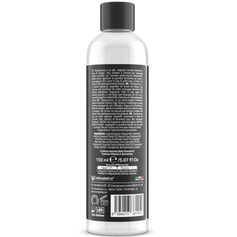 Intimateline-Olio da Massaggio Cioccolato 150 ml · Massaggio erotico (immagine 3)