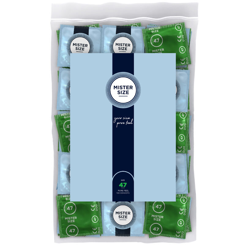 Mister Size-Preservativo Size Xs 47 mm (100 Units)-Latex 1 Mister Size-Preservativo Size Xs 47 mm (100 Units)-Latex · Preservativi