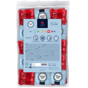 Mister Size-Preservativo Size Xl 60 mm (100 Units)-Latex · Preservativi (imaginea 2)