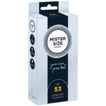Mister Size-Preservativo Size M 53 mm (10 Units)-Latex · Preservativi